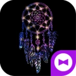 galaxy dreamcatcher theme android application logo